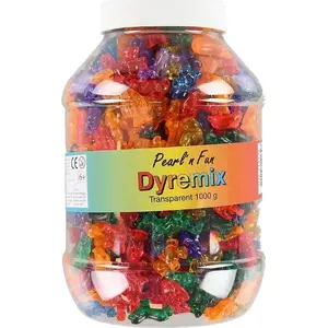 REVELL Pearl'n fun dyremiks transparent, pērļu efekta maisījums rokdarbiem 1000 g spainī