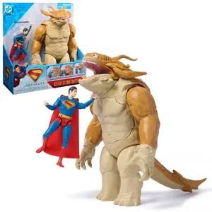 Action Figure Playset Superman Vs. Kaiju Slime Battle by Superman – Giant Kids Playset, Multicolour, Ages 4+