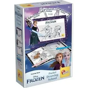 Drawing school workbook Lisciani Kompaktowa szkoła rysowania Frozen – children's drawing coursebook