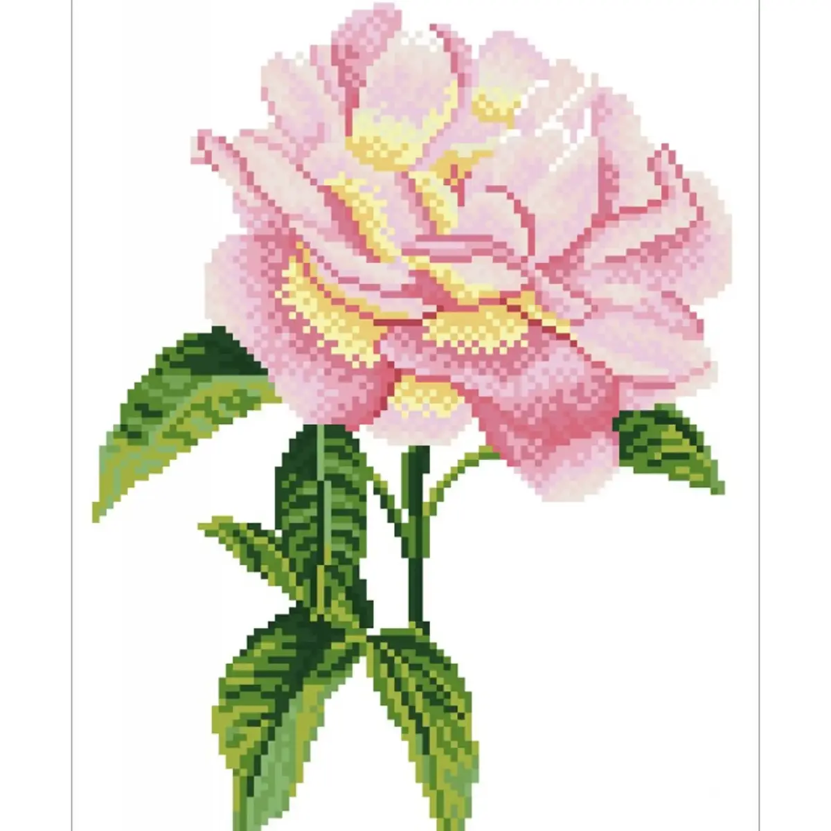 Набор Diamond Dotz Pink Rose для алмазной мозаики Photo 2