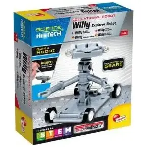 Educational STEM kit Lisciani Pierwsze roboty Hi Tech Science — beginner robotics learning set