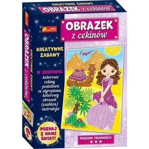 RANOK decorative sequin picture 'Egypt Pyramids' — Ranok Podróże collection, CZ23006