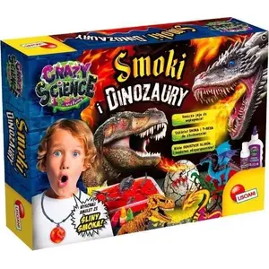 Educational science kit Lisciani Crazy Science Smoki i dinozaury model 89390 — children’s experiment set