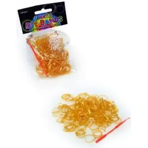 Elastic Bands for Bracelet Making Hipo 250 pcs — gold color (MPN 620075)
