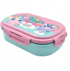 Ланчбокс с приборами Kids Euroswan KL11515, 21×14×6 см, Sweet Dreams