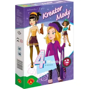 Clothing pattern book Alexander: 'Gra Kreator mody' sewing and design guide by Alexander