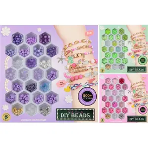 Mega Creative Koral do nawlek 23 x 22 x 4 cm mix3 - decorative craft foam set