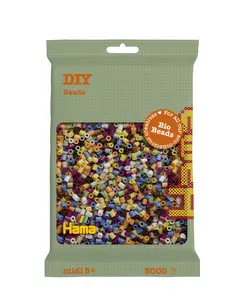 Hama Beads 191-197 Mākslas un amatniecības rotaļlieta Bērnu rokdarbu komplekts Daudzkrāsu Minimālais vecums 5 gadi