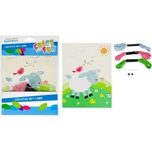 Craft with Fun Easter creative kit — Sheep model (Craft with Fun, MPN NABIL4)