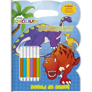 Children's Picture Book Media Service Zawada — Lubię dinozaury. Superkolory cz.1