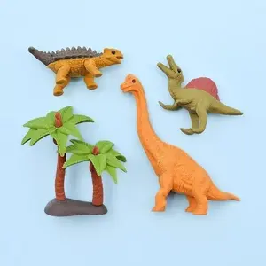 Набор ластиков Iwako Dinosaurs 2 — складные пазл-ластики, многосоставные коллекционные