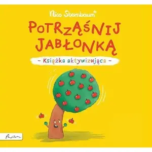 Книга Papilon «Potrząśnij jabłonką» — активизирующая книга для детей, издатель Papilon, ISBN 9788327106414