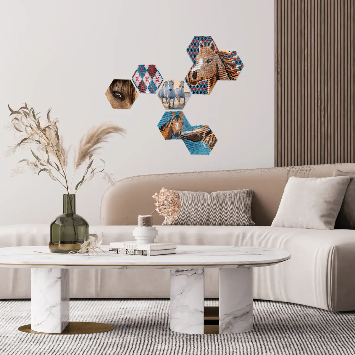 SES Beedz Art Hex Tiles Horses — набор 5000 бусин Photo 4