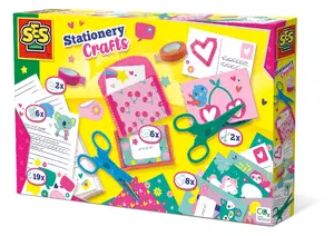 Набор для творчества SES Creative Stationery crafts для детей - разноцветный, 5+ лет (закрытая коробка)