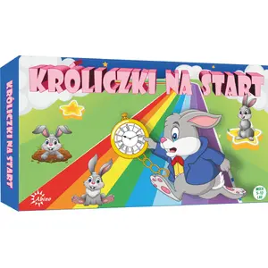 Настольная игра Abino GRA KRÓLICZKI NA START (MPN 05219A04233GR)