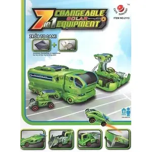 Robot Soliton Solarny 7 w 1 ciężarówka by Soliton, model 221745 — multifunctional solar-powered 7-in-1 truck toy