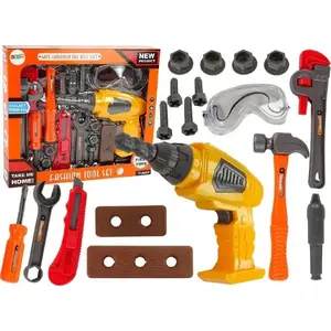 Instrumentu komplekts LEANToys Zestaw majsterkowicza narzędzia — LEANToys