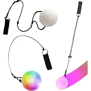 LEANToys fiber-optic LED juggling clubs, 2-color, model 20995