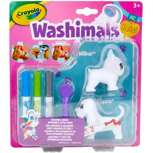 Набор фигурок игрушек Crayola Scibble Scrubbie Pets, многоцветный, для детей от 3 лет