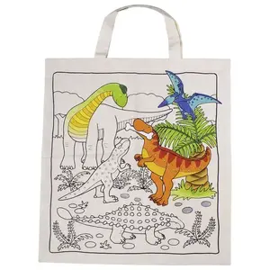 Paper bag Goki 58809 — two-colour black and white, 420 mm height × 370 mm width