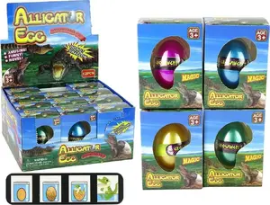 Игрушка LEANToys «Растущее яйцо аллигатора/крокодила» — 6 см, модель 14901
