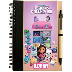 Coloring set with 12 mini crayons Kids Euroswan Koci Domek Gabi Gabby's Dollhouse GD00068