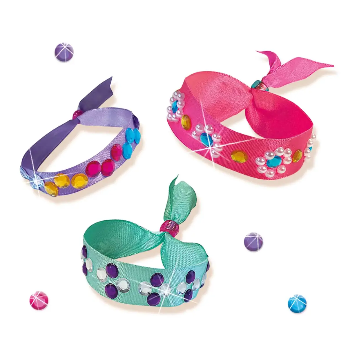 Children's bracelet kit SES Creative Diamond bracelets Photo 3