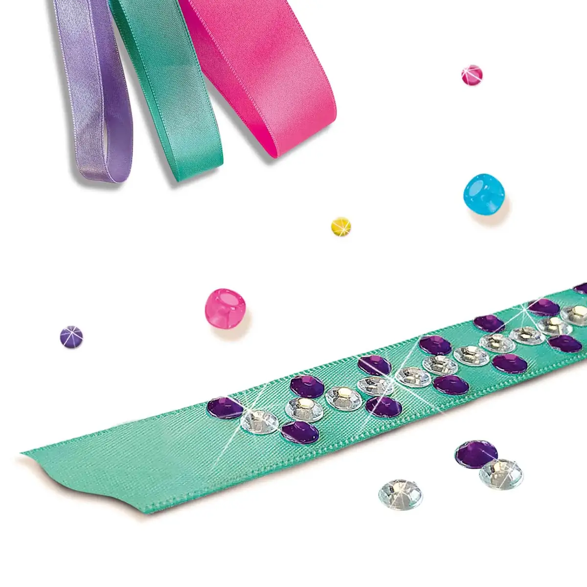 Children's bracelet kit SES Creative Diamond bracelets Photo 4