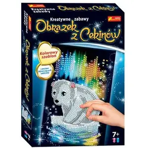 RANOK Ranok Cekinowy obrazek Niedżwaidek - 15160264 decorative sequin picture