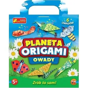 Book RANOK — Planeta origami. Owady — origami insects paper folding guide