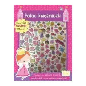 Sticker book MD Creative Princess Palace — 100 embossed stickers