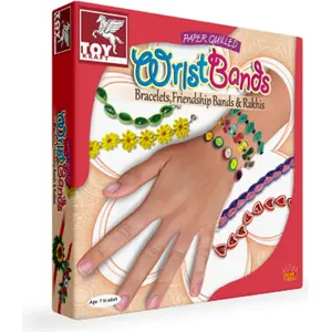 Kvilinga rokassprādžu komplekts Toy Kraft Quilling Bransoletki (218155) — papīra kvilinga komplekts rokassprāžu izgatavošanai