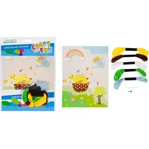 Craft with Fun Easter creative kit — Chick model (Craft with Fun, set NABIL5)