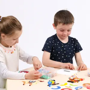 Hama Beads 501-18 Bērnu radošais komplekts melns PVC 2000 gabali 10 gadi