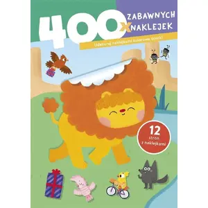 Uzlīmju komplekts Selonis — 400 jautras lauva uzlīmes, dažādi izmēri un dizaini