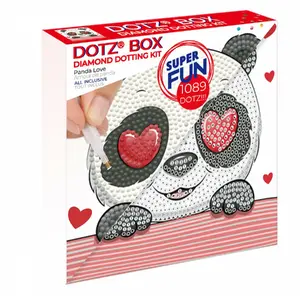 Mosaic kit Diamond Dotz DBX.064 — multicolour 150×150 mm, box packaging, for children