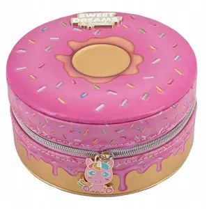 Jewelry box Kids Euroswan Donut Sweet Dreams KL11657 — 3D donut design, compact storage for rings and earrings