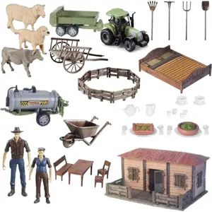 Игровой набор ProNice — большая ферма для детей с животными и аксессуарами