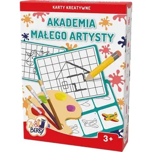 Radošo kartiņu komplekts TREFL Trefl Akademia Małego Artysty (tematiskas aktivitātes)