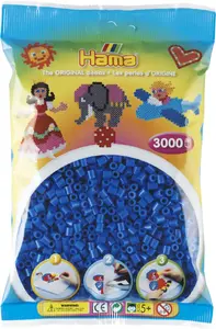 Трубчатые бусины REVELL Hama Beads 201-09 — синие, 5 мм, 3000 шт