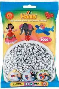 Tube beads REVELL Hama Beads 5 mm Grey — 3000 pcs