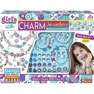 Bracelet making kit ASKATO model 410961 — DIY beads and cord set