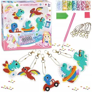 Hanging ornament set Moses — dinosaur themed mobile set