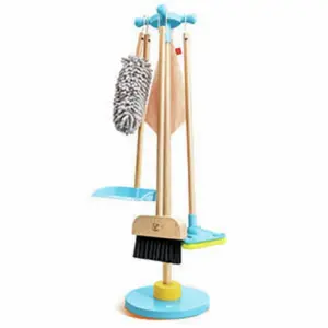 Toy broom and dustpan set Hape Clean Up Broom Set for children, multicolour, ages 3–8
