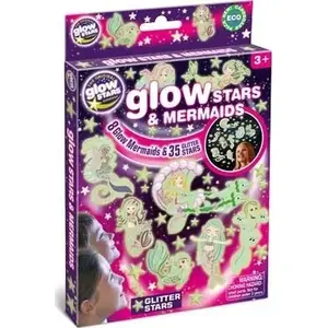 TEKA decorative light set — glowing stars and mermaids (Teka świecące gwiazdy i syreny)