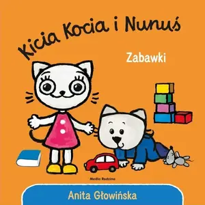 Детская книга — Media Rodzina — Kicia Kocia i Nunuś (иллюстрированная книга на польском, ISBN 9788382658613)