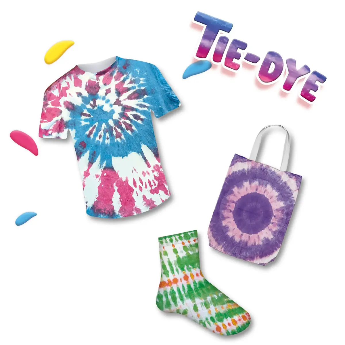 SES Tie-dye tekstila krāsas 6 krāsas Photo 8
