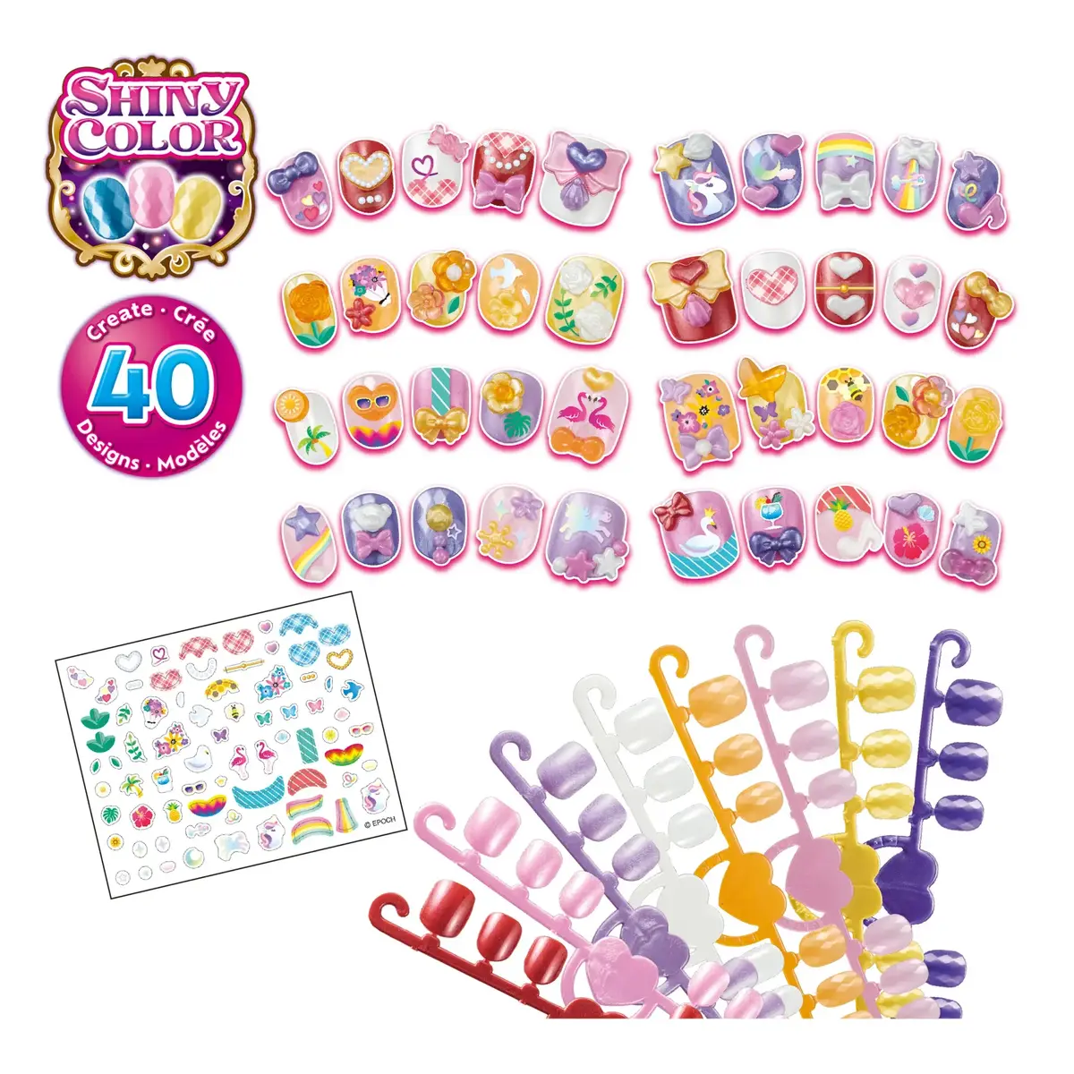 Epoch Aquabeads Nail Studio — накладные ногти Photo 2