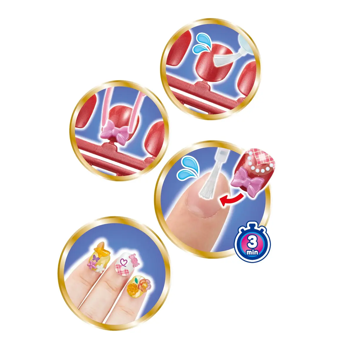 Epoch Aquabeads Nail Studio — накладные ногти Photo 6