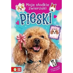 Детская картонная книга Zielona Sowa Moje słodkie zwierzaki Pieski 93097 от Zielona Sowa